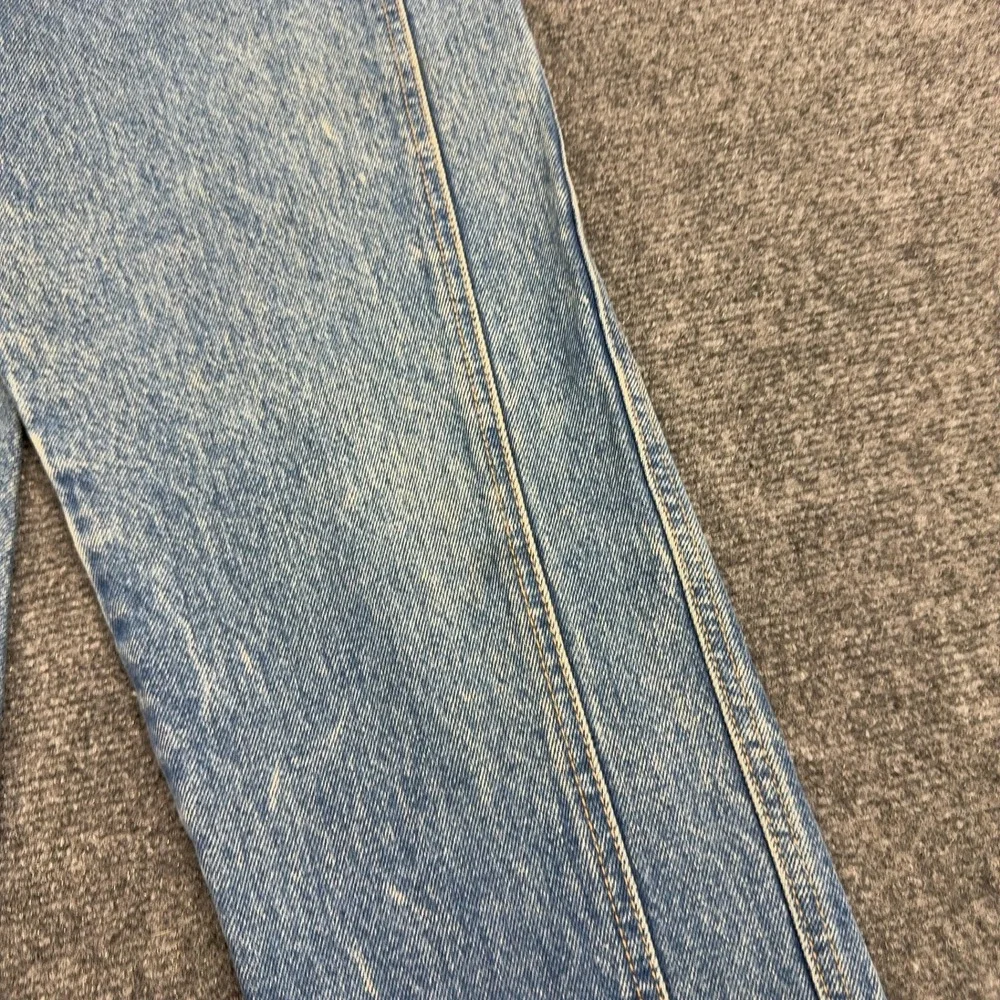Vintage Calvin Klein Jeans Womens 13 Blue Cotton High Rise Tapered Mom 90s Retro